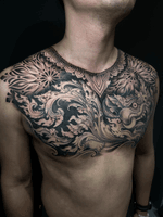 Ornate Chest Tattoo