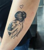 Mother and Child Tattoo