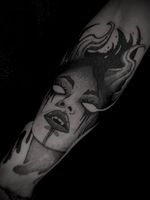 Gothic Woman Tattoo