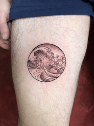 Illustrative The Great Wave