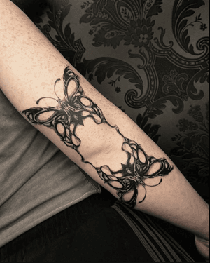 Blackwork tattoo style