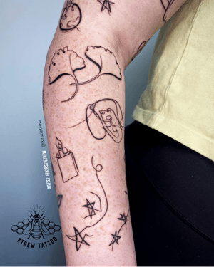 Ignorant Style Patchwork Sleeve Tattoo by Kirstie at KTREW Tattoo - Birmingham UK
#patchwork #ignorant #tattoo #sleeve #birminghamtattooshop #birminghamtattooartist #armtattoo