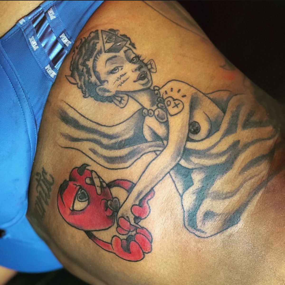 elegant arm tattoo