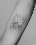 Colosseum Stamp