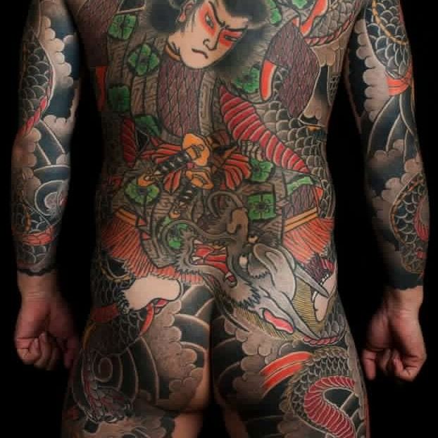 Tattoo uploaded by Tattoodo • Japanese body suit by Henning