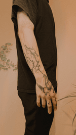 Tree Branch and Bird Tattoo