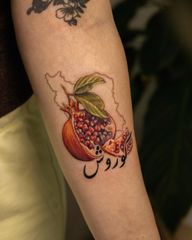 Had the absolute honor of tattooing this for her son and her home country, Iran ✨
color realism
fine line tattoo