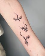 Tiniest cutest little dragons🫶🏽 Smallest dragons ive ever done✨ Thankyou @euancook_ for trusting me on your first tattoo🥰 #tattoodesign #tattooideas #dragontattoo #smalldragon #dragontattooart #londontattooartist #tattooartist #tattooartistlife #londonlife #londonlifestyle #tattooartistlondon