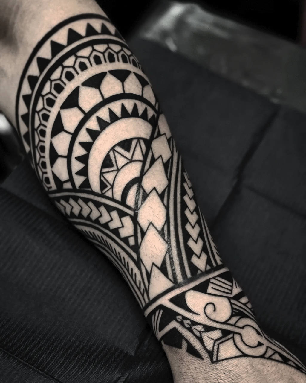 Tribal tattoo style