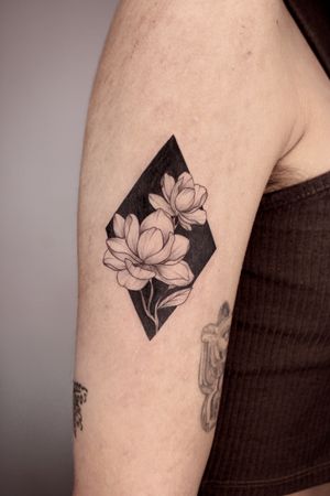 Blackwork tattoo style