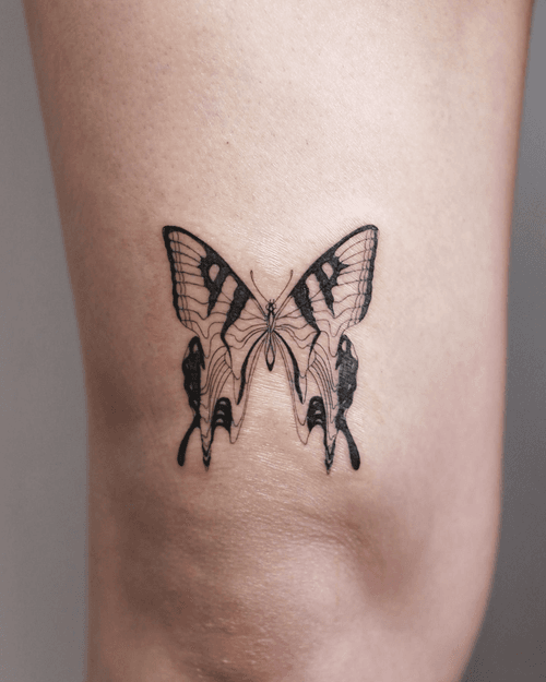 Distorted Butterfly