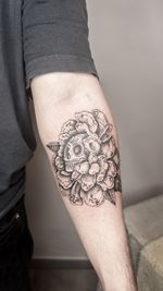 Sugar Skull in a Flower