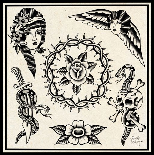 Flash tattoo