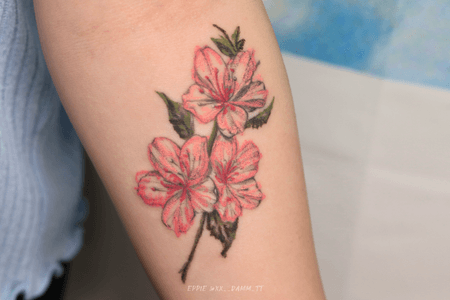 Floral tattoo
