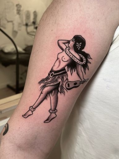 Tattoo work at Tsunami Tattoo Barcelona