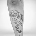 Tatuaje de 13 cm #sculpture #sculpturetattoo #blackwork #smalltattoo #minimal #minitattoo #tatuajeespaña #españatattoo #desing #diseño #draw #drawing #tattoodesign