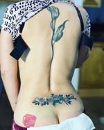 Floral Belt Tattoo
