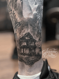 Haunted House Scene