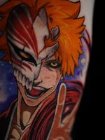 Another client flew in from the States 🇺🇸 Had a blast tattooing this anime character on his ribs He took it like a champ btw 💪🏼⚡️🖤 - Are you guys into anime ? And should I do more pieces like this? 👇🔥 - #animetattoos #colortattoo #ribtattoo #pain #anime