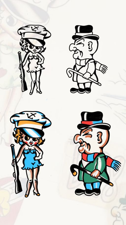 Flash tattoo