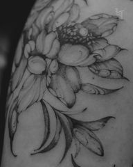 ? After 1 full session this was made during my visit to Haarlem in The Netherlands. Would you like to be signed up for my next visit to the Netherlands? ???????: inktures@gmail.com ??????: @dropout_cph Thank you for making it possible: @vladbladirons @bishoprotary @bheppo @emalla.official @eclipse.tattooink @artisticneedletattoos #copenhagentattoo #tattooart #denmarktattoo #bodyart #blackandgrey #tttism #animaltattoo #floral