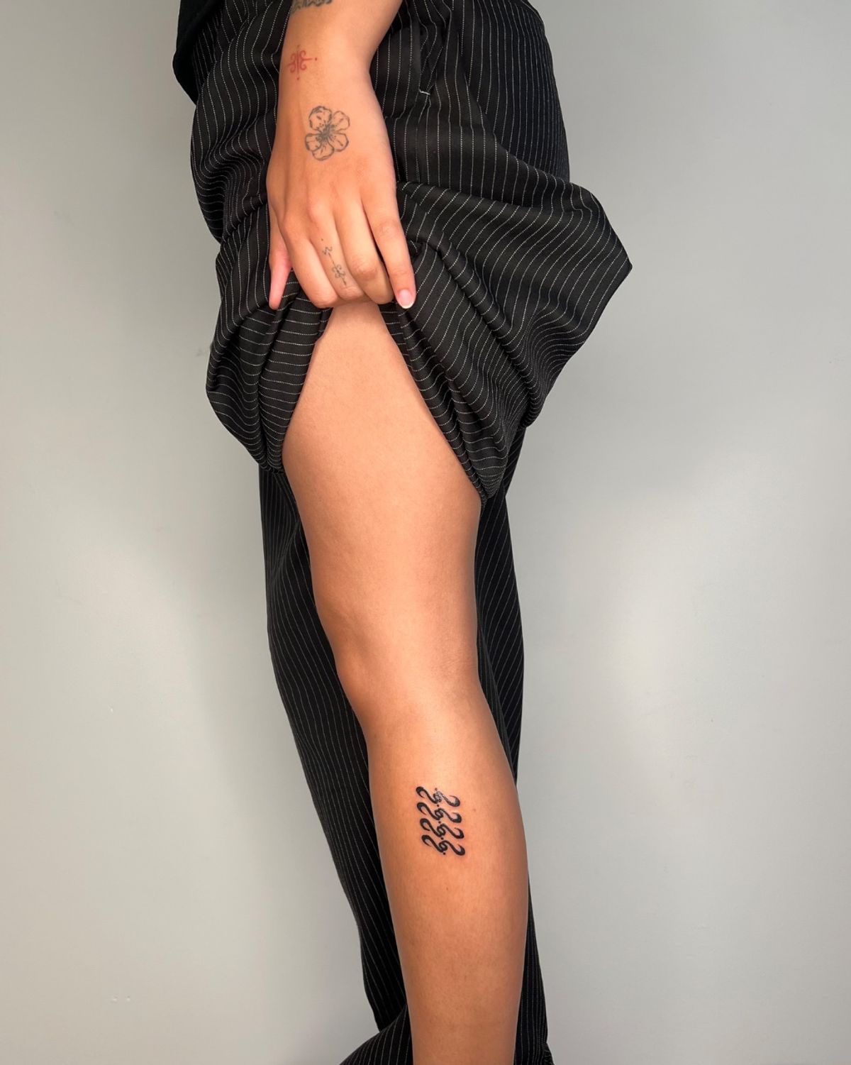 graceful hip tattoo