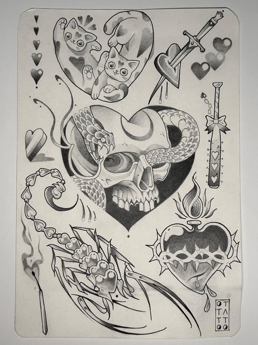 Flash tattoo