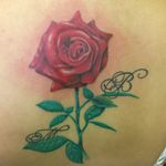 #color #rose tattoo #lettering