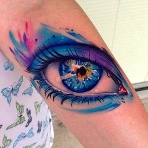 #realistic #watercolor #eye