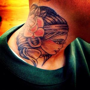 Gypsy lady tattoo made at Tattoo City #tattoocity #gypsy