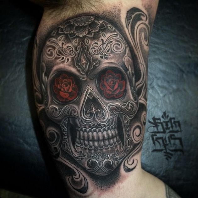 realistic skull tattoo artfaktors fusionink killerinktattoo  hustlebutterdeluxe electrumstenc  Tatuagem de caveira Tatuagem de  manga Tatuagens realistas