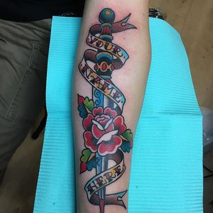 Dagger/Rose done by kingron315
