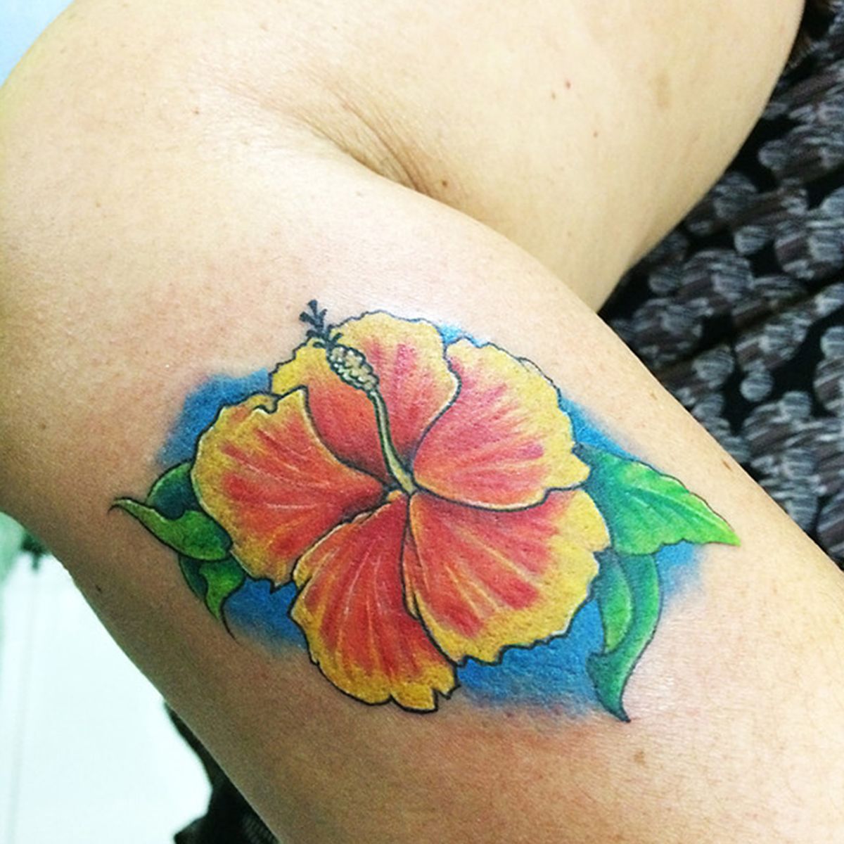 Tattoo uploaded by Island Lyfe Ink • Gumamela Flower by Zeff • Tattoodo