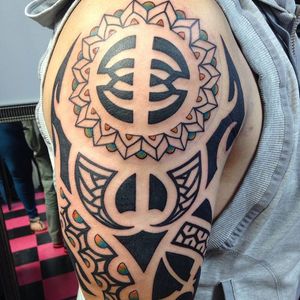Clean tribal done by Jessica #tribal #allstarink