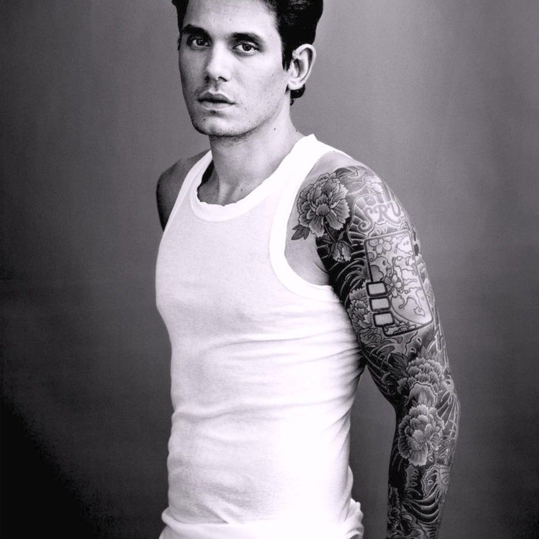 John Mayers sleeve tattoo by Horimitsu  Sleeve tattoos Arm tattoo John  mayer tattoo