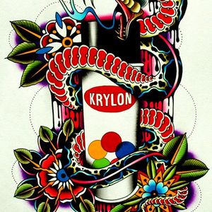 #morrison #krylon #snake #tattooart #artshare