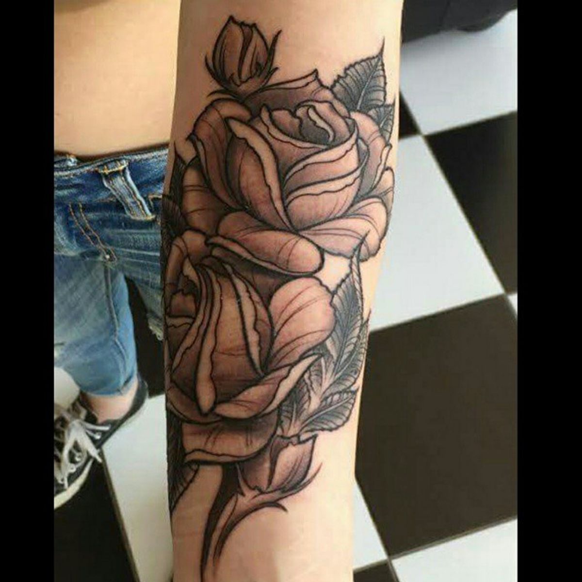 Tattoo uploaded by Lolas Tattoos Inc • Work by kurt rose flower 