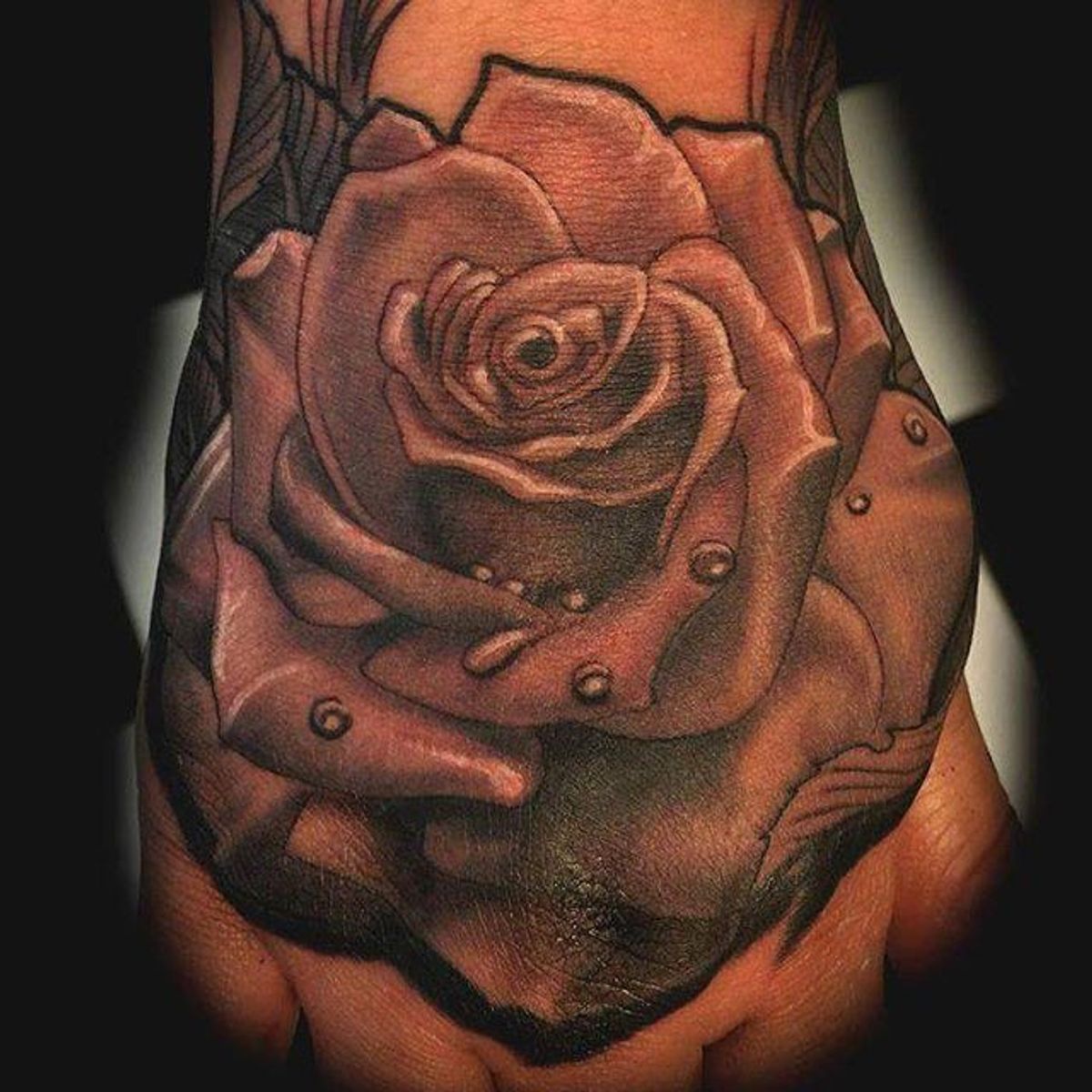 Tattoo uploaded by Lolas Tattoos Inc • By Kurt lolastattoos rose 