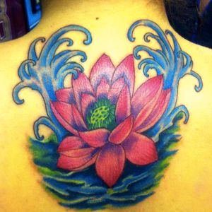 Lotus flower #flower #lotus #water #floral #tophattattoo #ny 