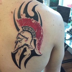 Viking tattoo #viking #tribal #redink #lupita #lupitastattos 