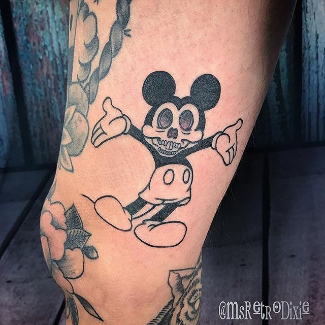 Top 14 Ideas of Mickey Mouse Tattoo Designs  Tattoo Twist