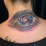 Tattoo by Adal Ray / Majestic Tattoo NYC #majestic #Adal #future #psychedelic #eye