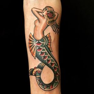 Done by Jan Paul #mermaid #traditional