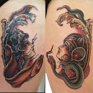 Tattoo by Moth and Dagger Tattoo Studio