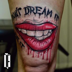Tattoo by hami #lips #mouth