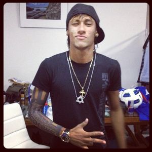 #Neymar #blackandgrey