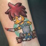 Vendetta! Vendetta! by Carly Baggins (via IG—carlybaggins) #carlybaggins #cute #neotraditional #characterportrait #cartoon #simpsons