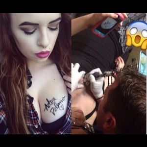 Adore Delano super fan tattoos her signature #RupaulsDragRace #Rupaul #DragRace #drag #DragQueen #LGBTI #fabulous #fierce AdoreDelano
