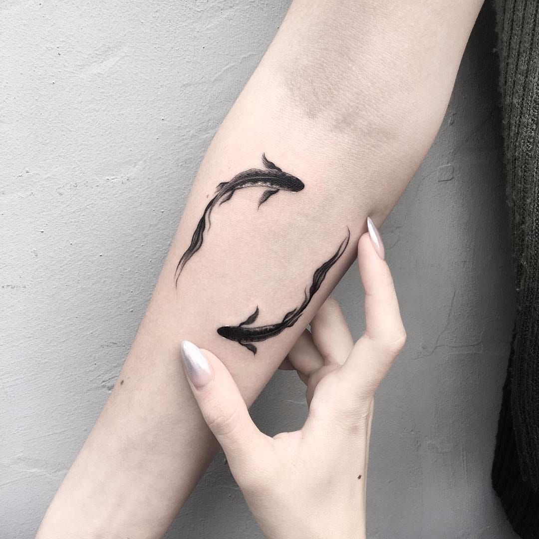 Meaningful Koi Fish Tattoo Ideas  Designs  TattooGlee  Koi fish tattoo Fish  tattoos Small tattoos