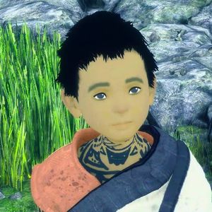 An image of the tattooed child protagonist  from the upcoming game for PS4 — The Last Guardian. #childtattoos #PS4 #taboo #TheLastGuardian #videogames